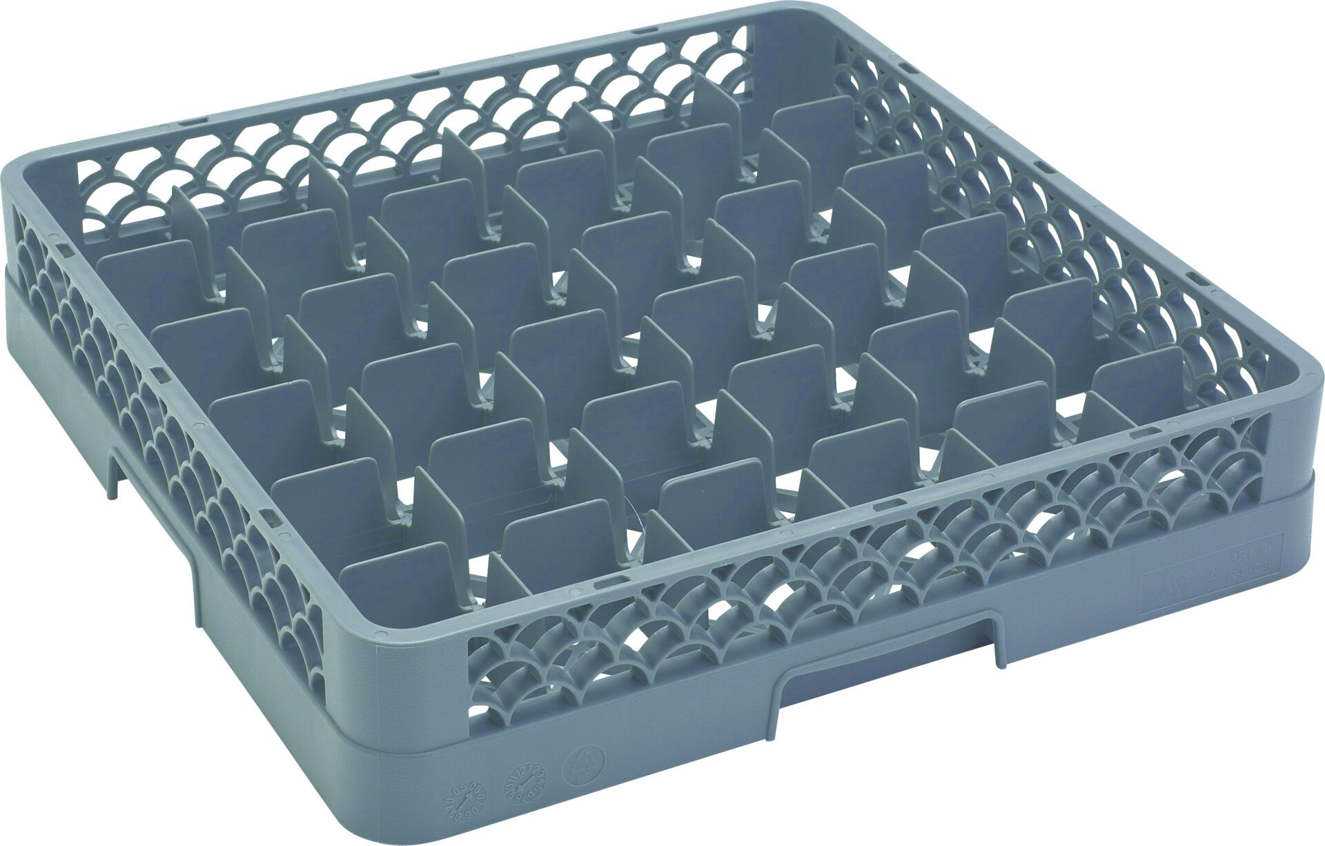 Gläserkorb 36 Fächer Grundkorb